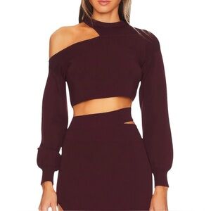 Michael Costello x Revolve Cut Out Knit Sweater Size XS